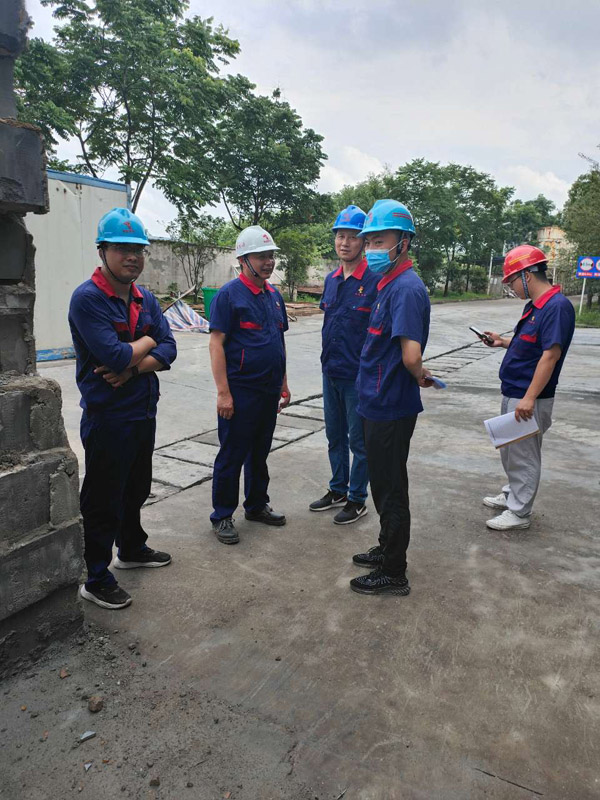 公司開(kāi)展二季度安環(huán)、消防、防汛綜合大檢查