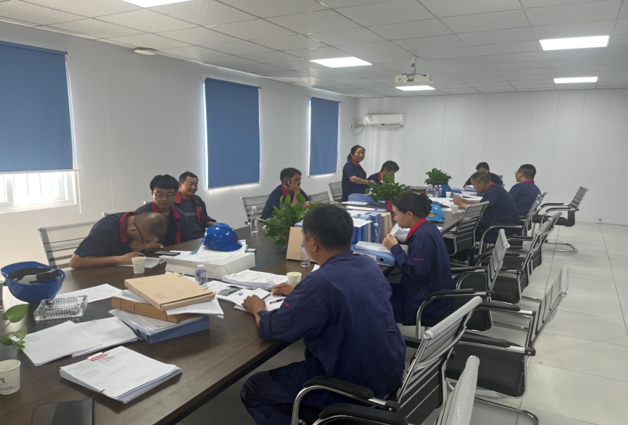 公司開展年度質量、環(huán)境、職業(yè)健康安全管理體系內(nèi)審工作