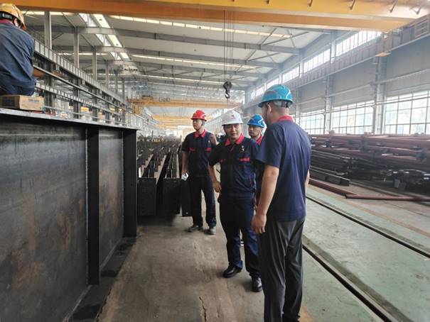 公司開(kāi)展第三季度安全、環(huán)保、消防綜合檢查 